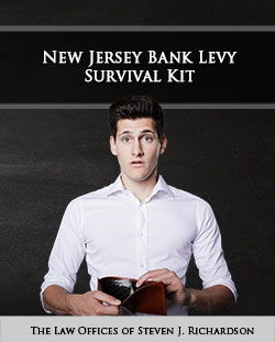 New Jersey Bank Levy Survival Kit